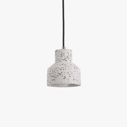 Morandi Pendant Light, Cement Lampshade