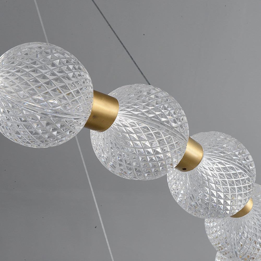 Marilyn Pendant Light: Acrylic Globe Design