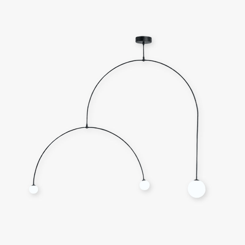 Avi Minimalist Metal Pendant Light
