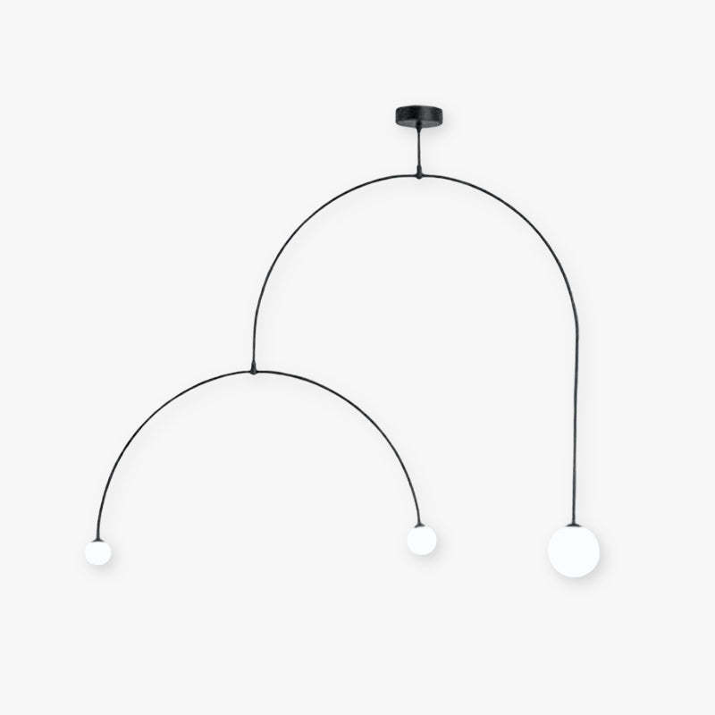 Avi Minimalist Metal Pendant Light