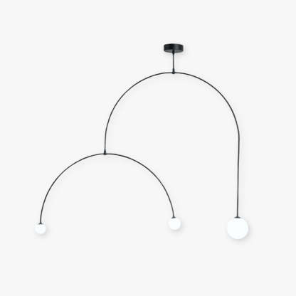 Avi Minimalist Metal Pendant Light