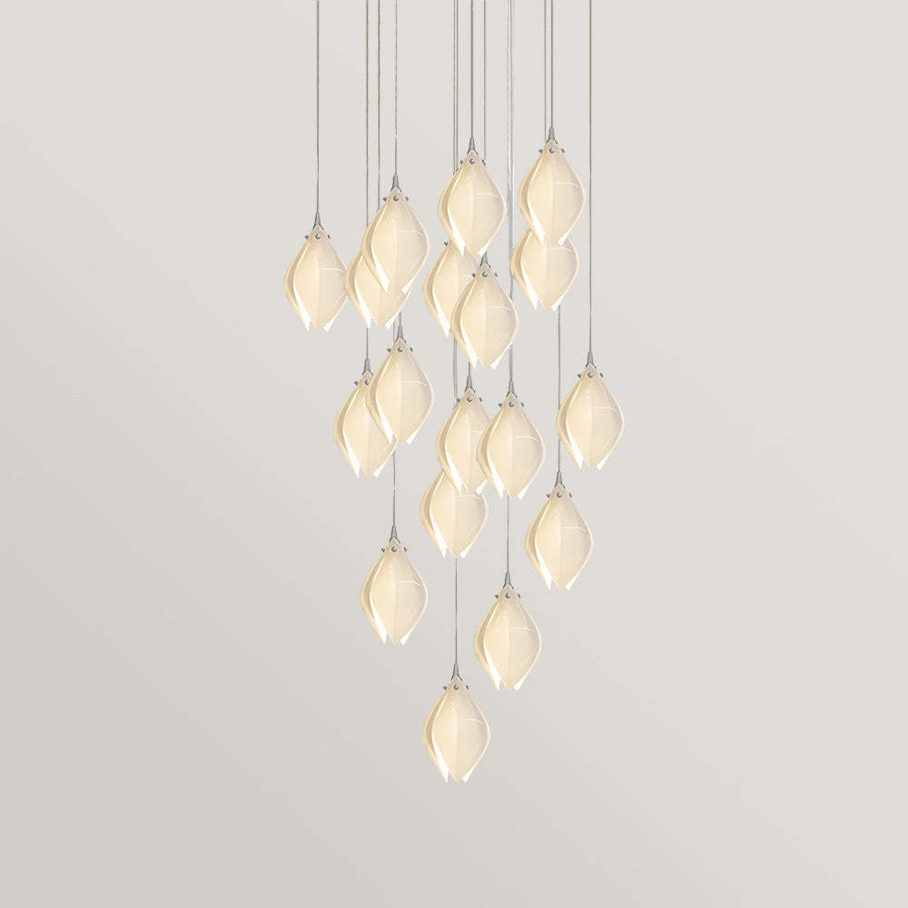 Alana Multi-Drop Ceramic Pendant Light by Las Sola