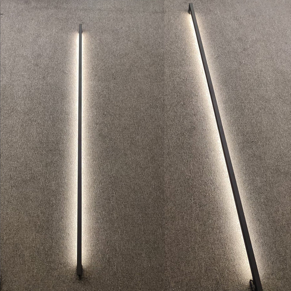 Modern Edge LED Wall Lamp: Linear Lighting for Living Room