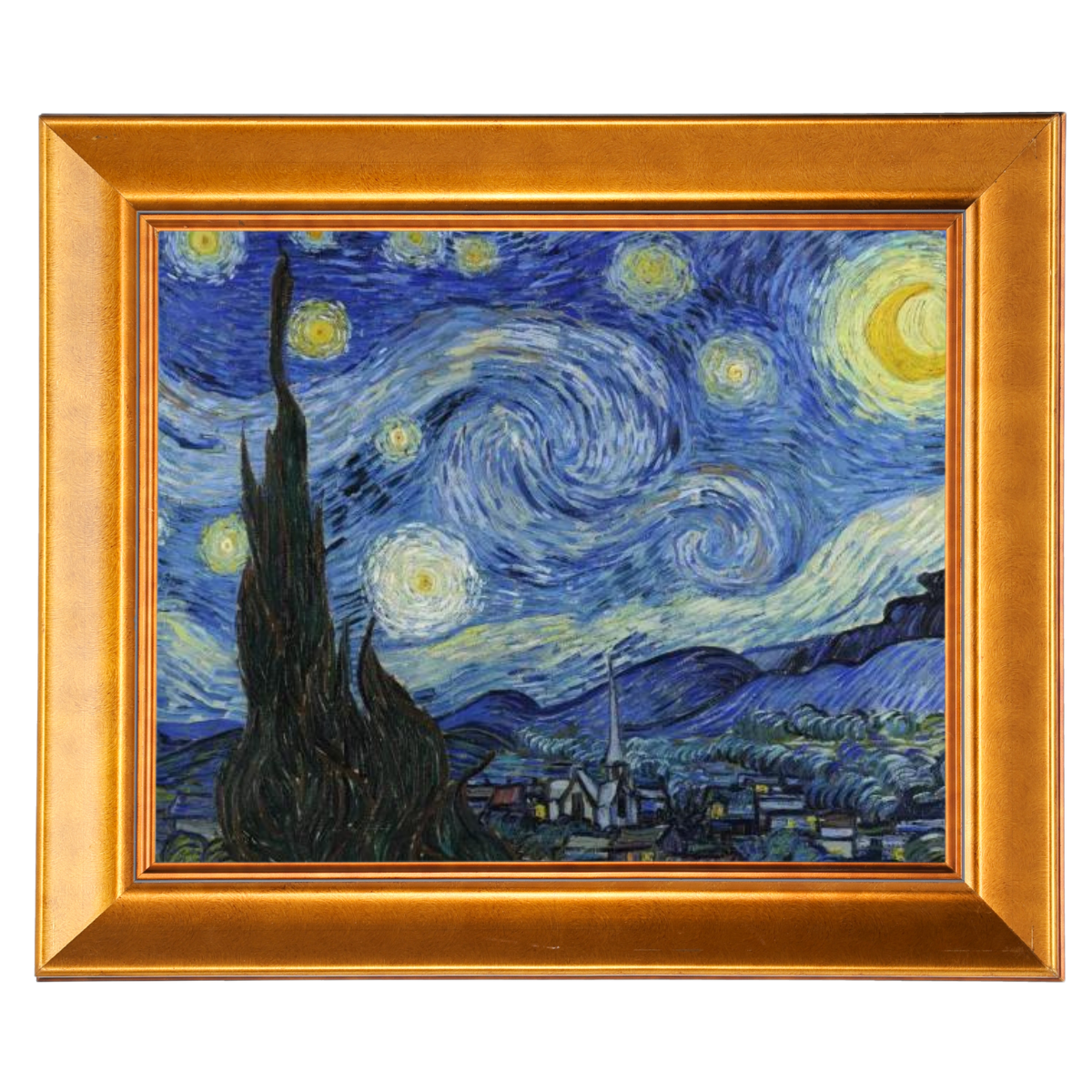Van Gogh's Starry Night framed art print