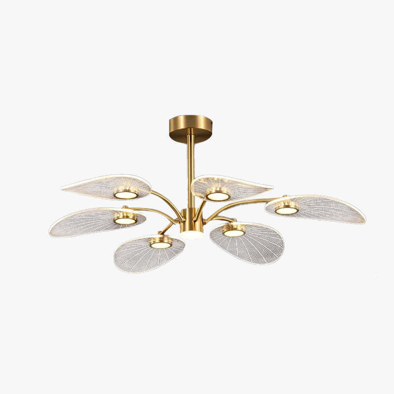 Art Deco Leaf Chandelier | Carins by Lassola