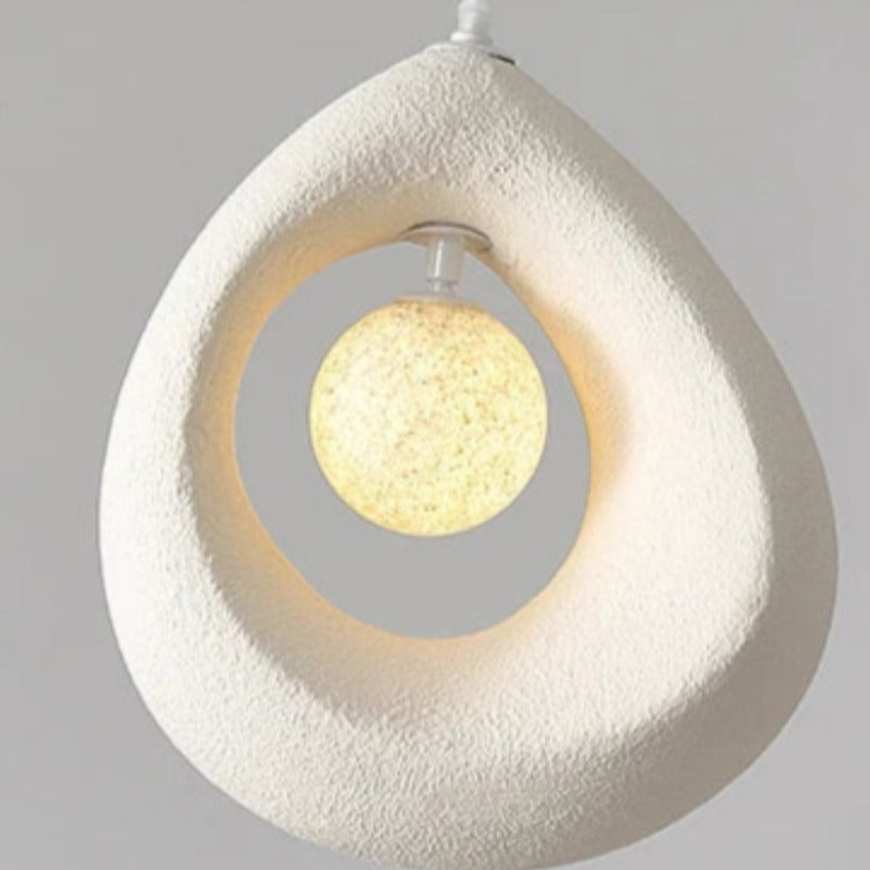 Byers Modern PVC Pendant Light, egg-shaped design