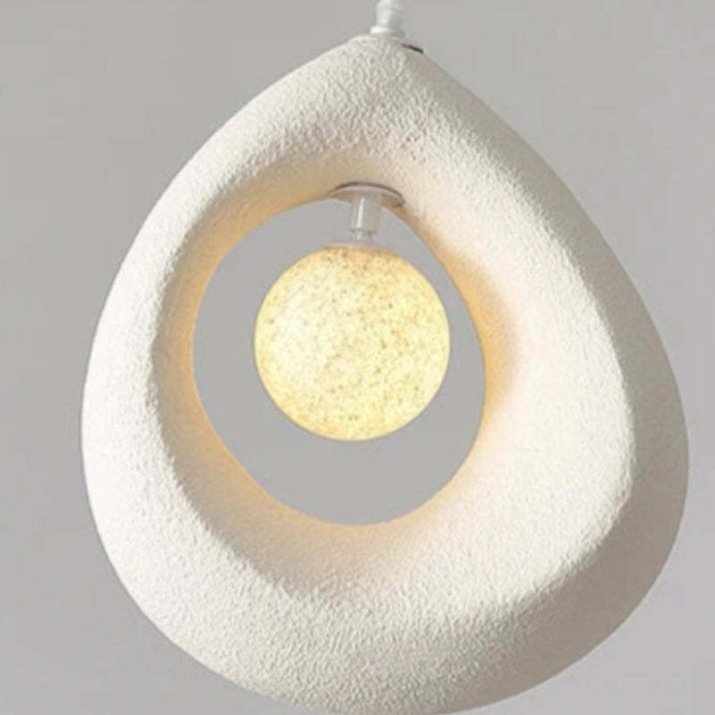 Byers Modern PVC Pendant Light, egg-shaped design