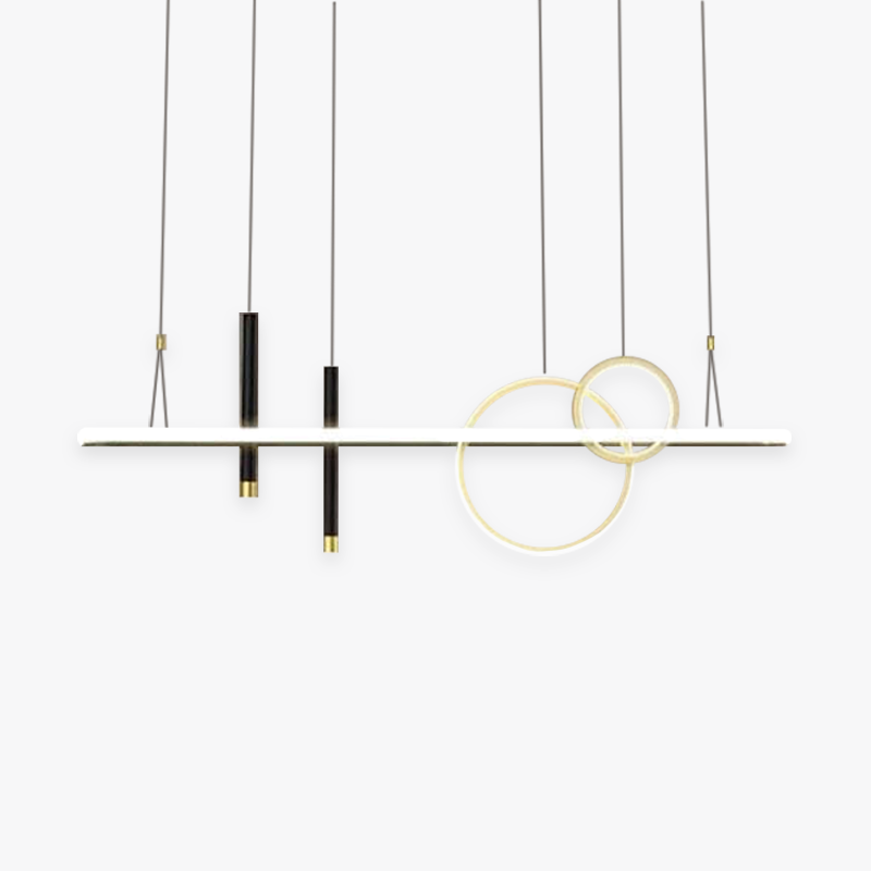 Madina Modern Ring Metal Pendant Light - Contemporary lighting solution