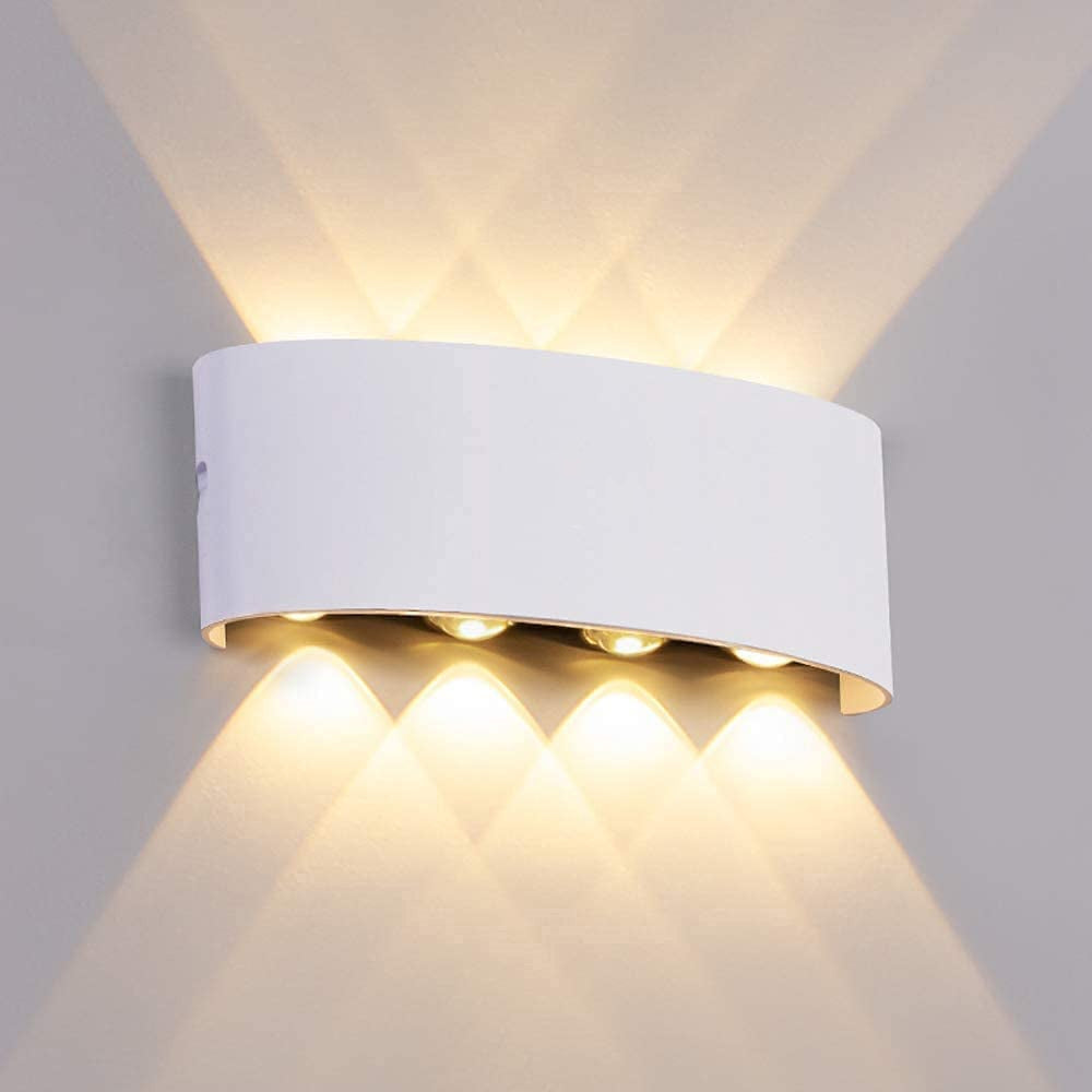 Orr Modern Simple Metal  Fixtures Up And Down LED Light Wall Lamp
