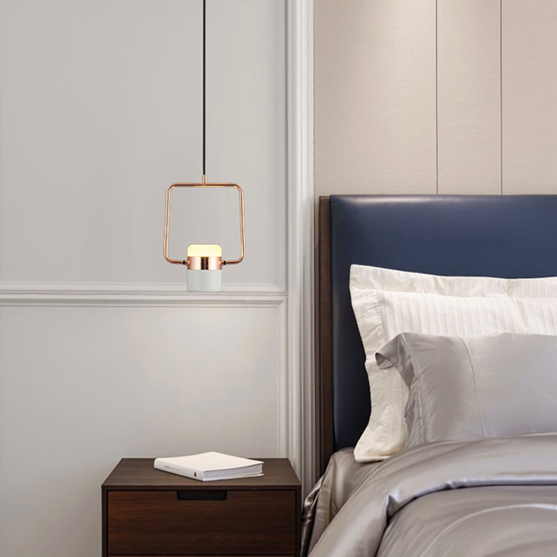 Cooley pendant light in modern bedroom interior
