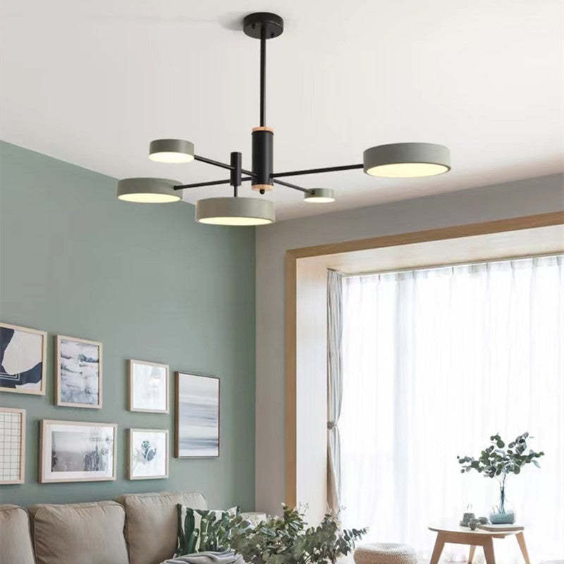 Sienna Pendant Light illuminating a modern living room