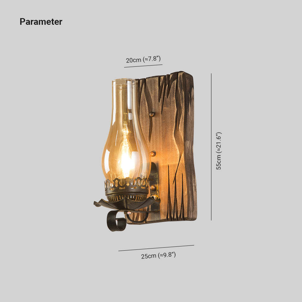 Austin Candle Wall Lamp dimensions