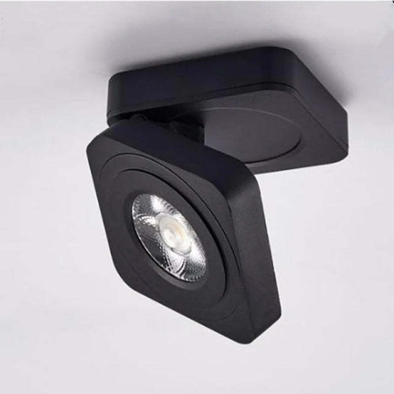 Black Novak LED Spotlight, modern ceiling light fixture