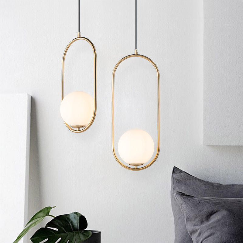 Gold Valentina Globe Pendant Lights - Modern Lighting