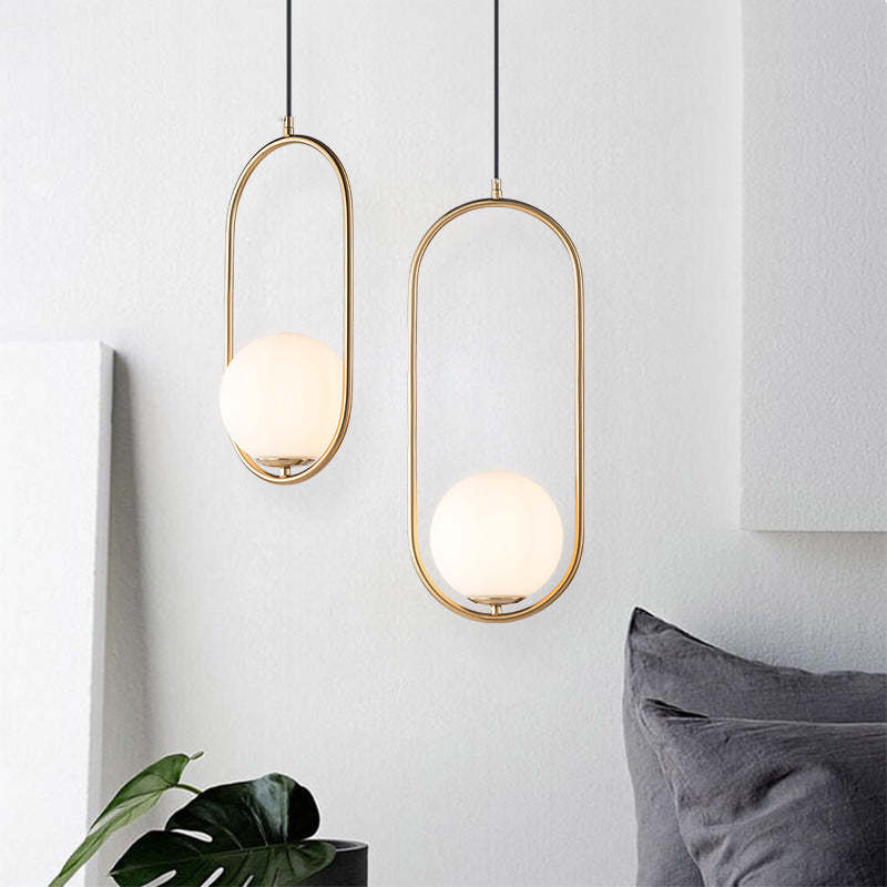 Gold Valentina Globe Pendant Lights - Modern Lighting