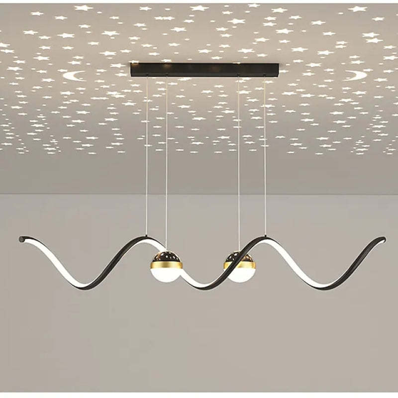 Lassola Madina Pendant Light with starry ceiling effect
