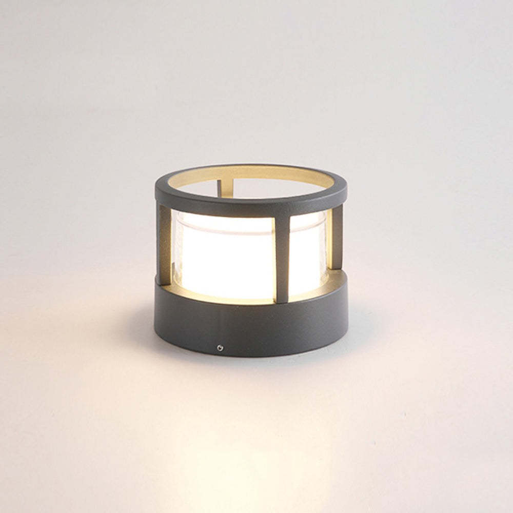Pena Modern Bollard Light - Cylindrical Design