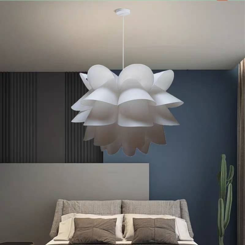 Cairns Nordic Flower Pendant Light over bed