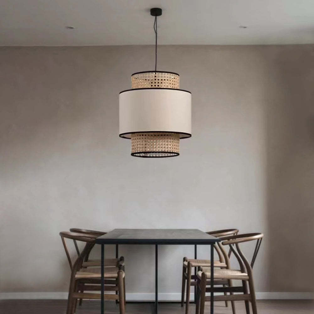 Ritta Retro Pendant Light over dining table