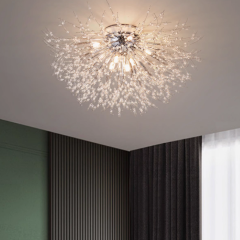 Lili Vintage Pendant Light, dandelion inspired, ceiling fixture
