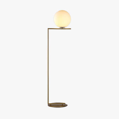Valentina Modern Brass Floor Lamp