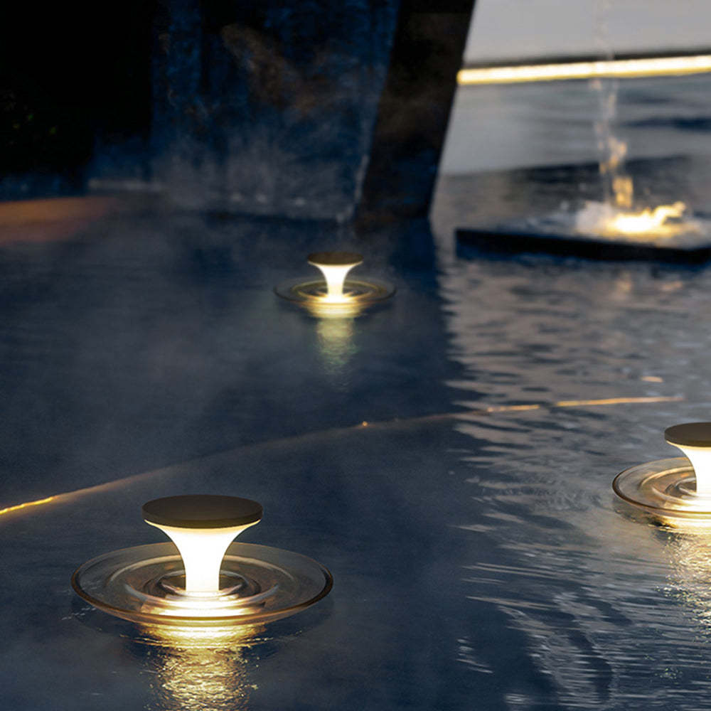 Orr modern outdoor ground lamp lighting pool, night scene, exterior lighting