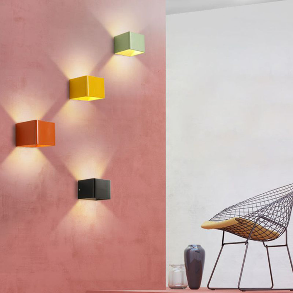 Orr Wall Lamp Square - Multi-colored modern wall lights