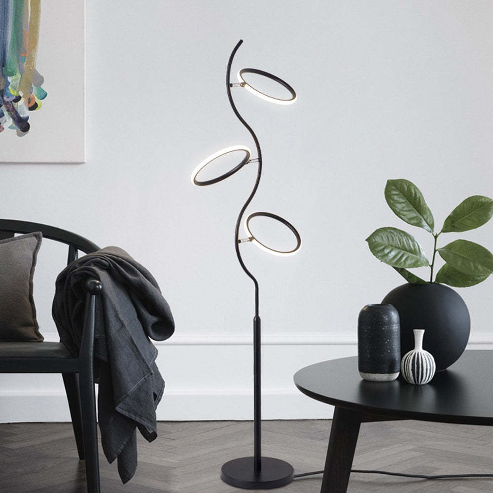 Louise Modern Nordic Floor Lamp in Living Room