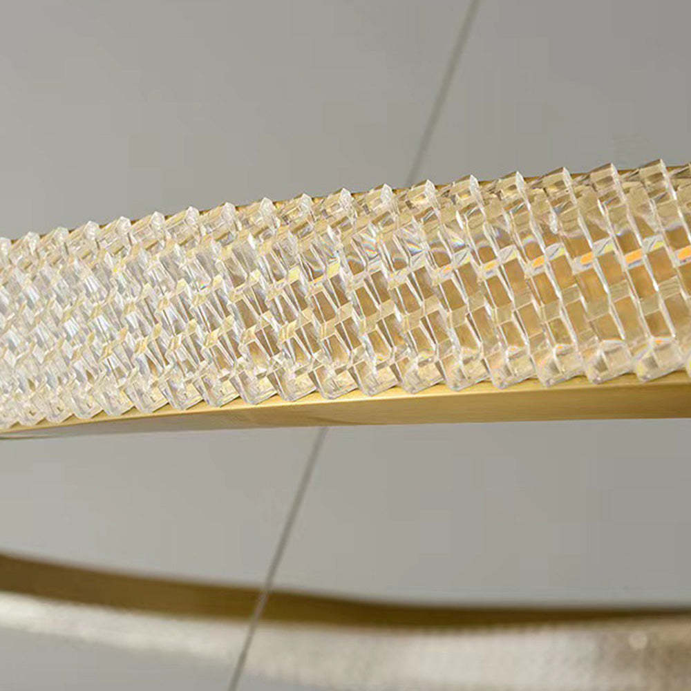 Kirsten Pendant Light crystal detail
