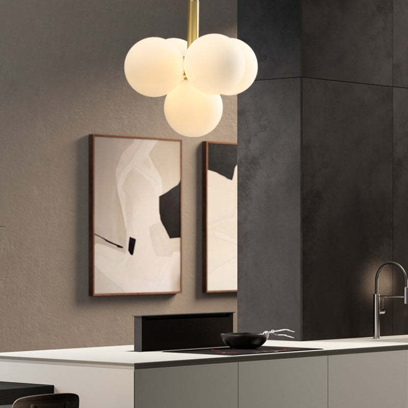 Valentina Nordic Chandelier over kitchen counter