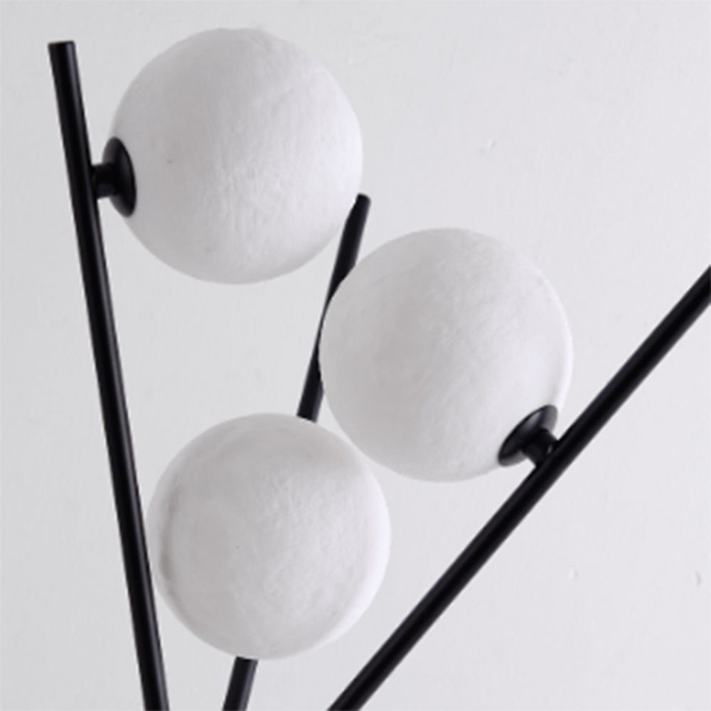 Valentina Tripod Floor Lamp/Table Lamp, Metal/Acrylic