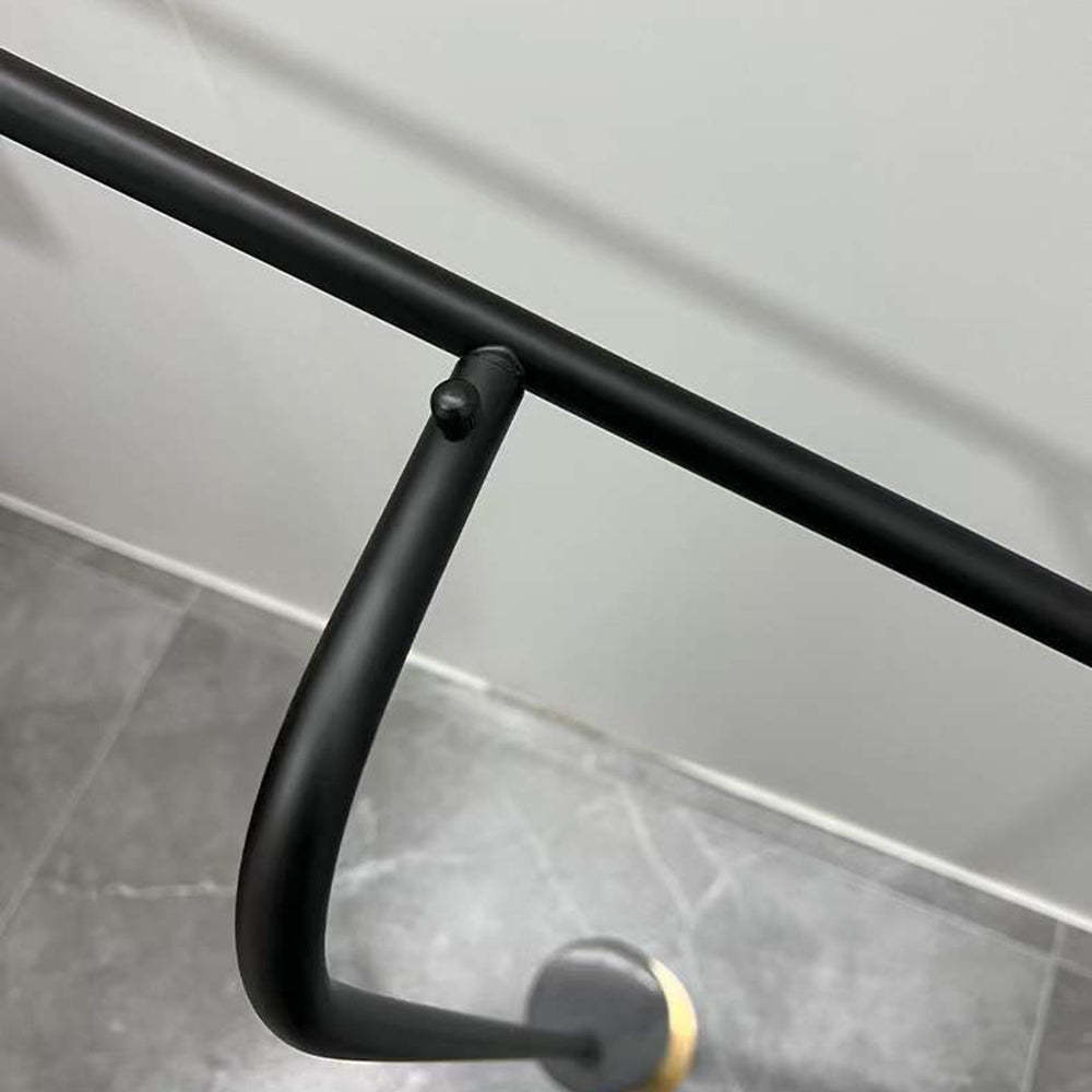 Carins Floor Lamp - Black Metal Detail