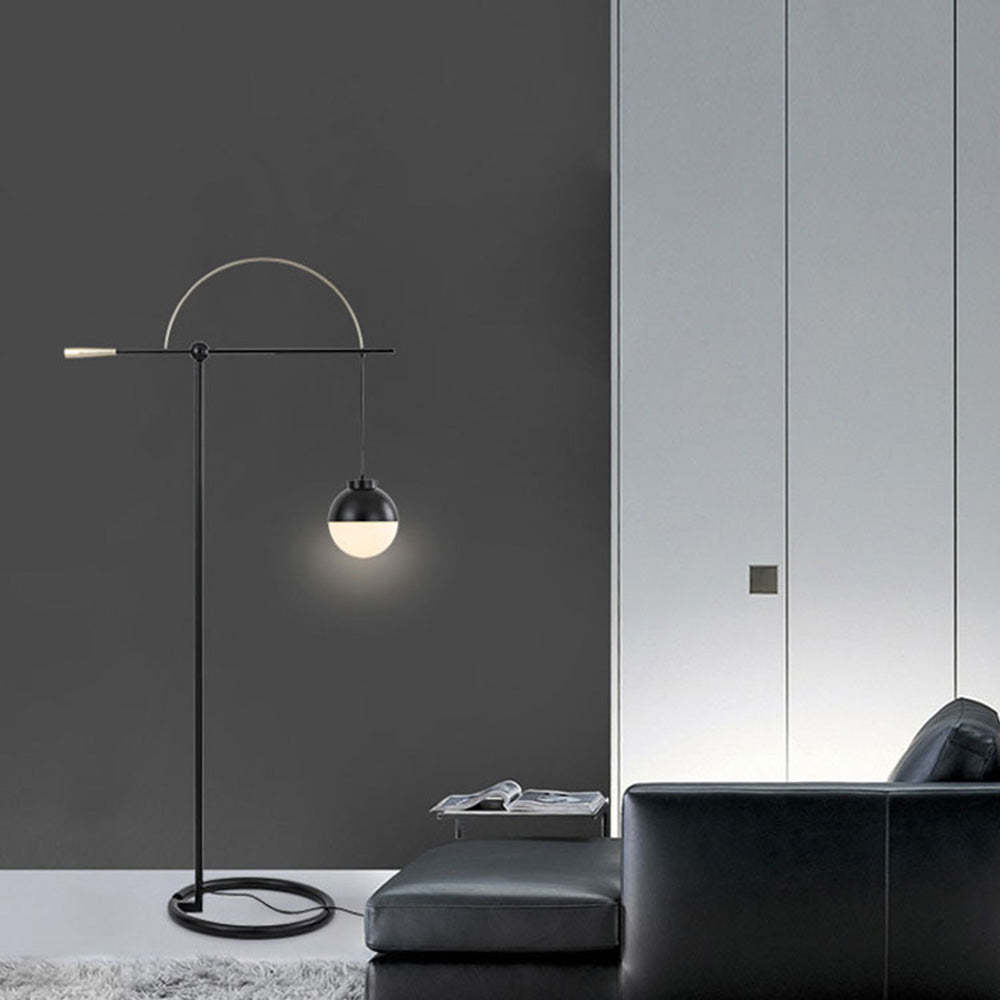 Valentina Modern Nordic Floor Lamp in Living Room