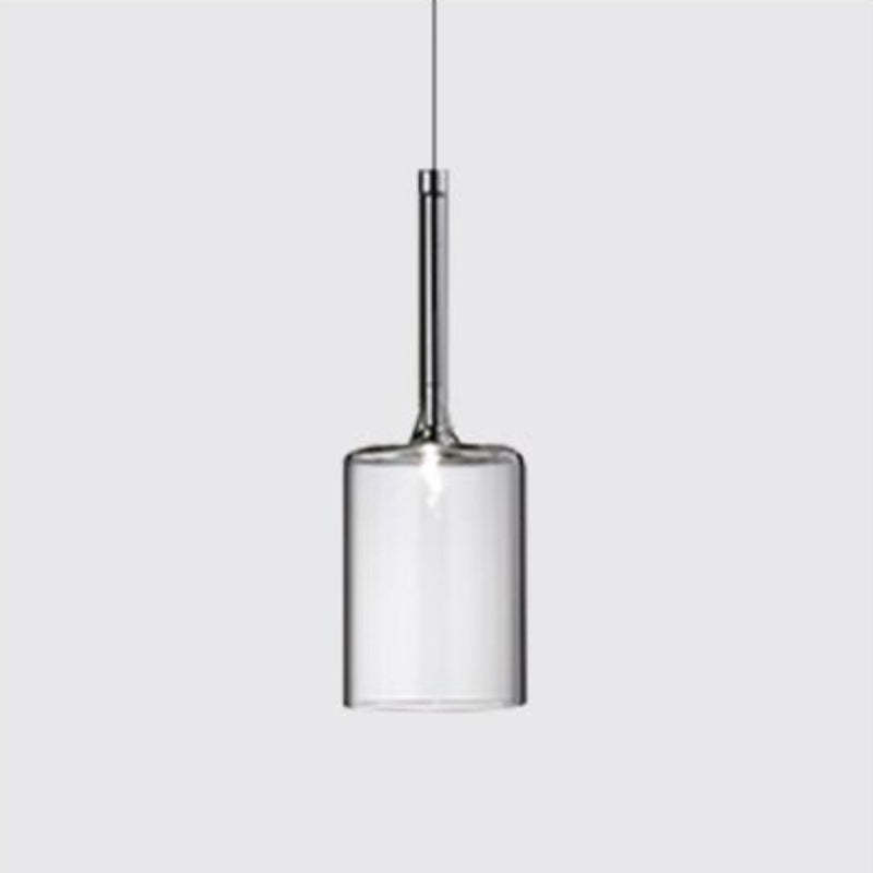 Clear glass Hailie pendant light by Lassola