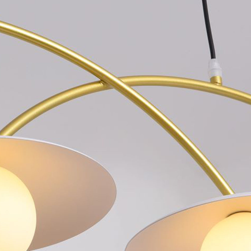 Carins Cluster Pendant Light - Gold Metal Frame