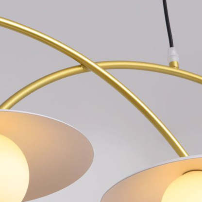 Carins Cluster Pendant Light - Gold Metal Frame