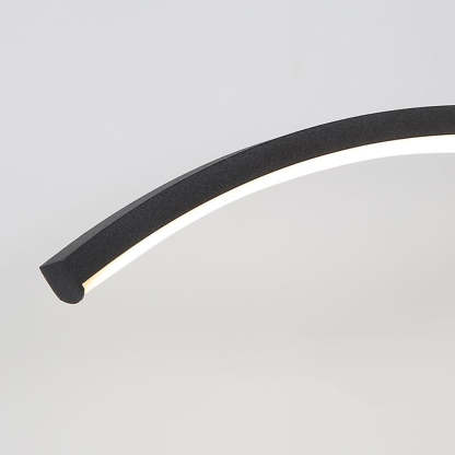 Louise metal wave wall lamp detail, Las Sola