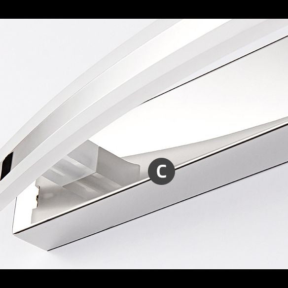 Leigh Chrome Vanity Light, Modern Bathroom Lighting