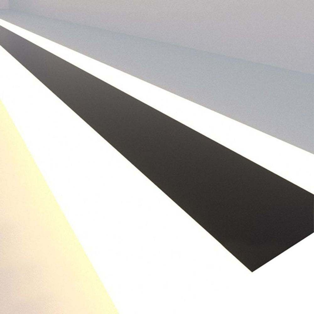 Edge minimalist linear wall lamp detail
