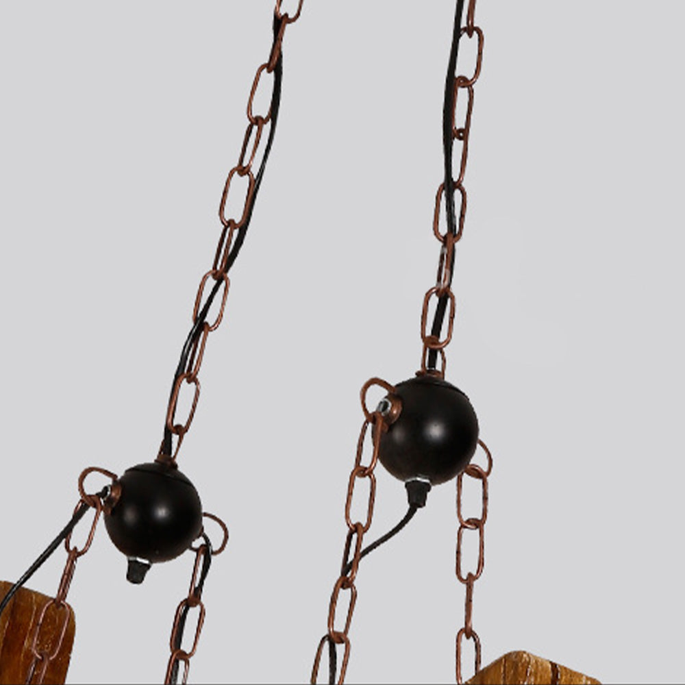 Austin Saxophone Pendant Light Chain Detail