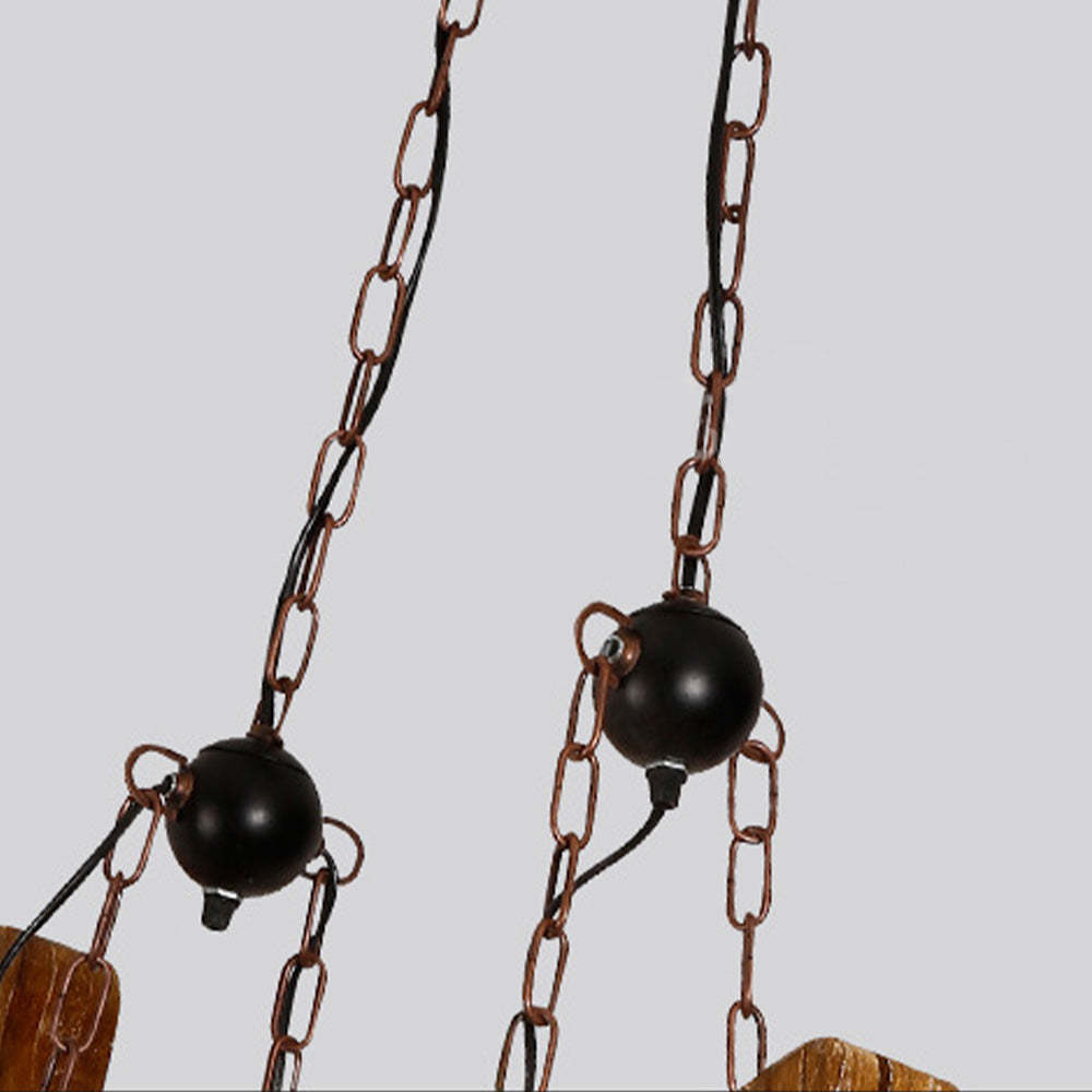 Austin Saxophone Pendant Light Chain Detail