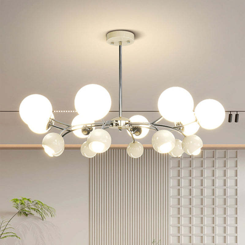Modern orb chandelier, Lassola Cairns French Style Lighting
