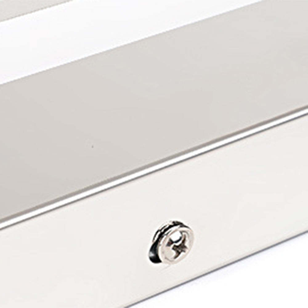 Close-up Detail of Leigh Rectangular LED Wall Light