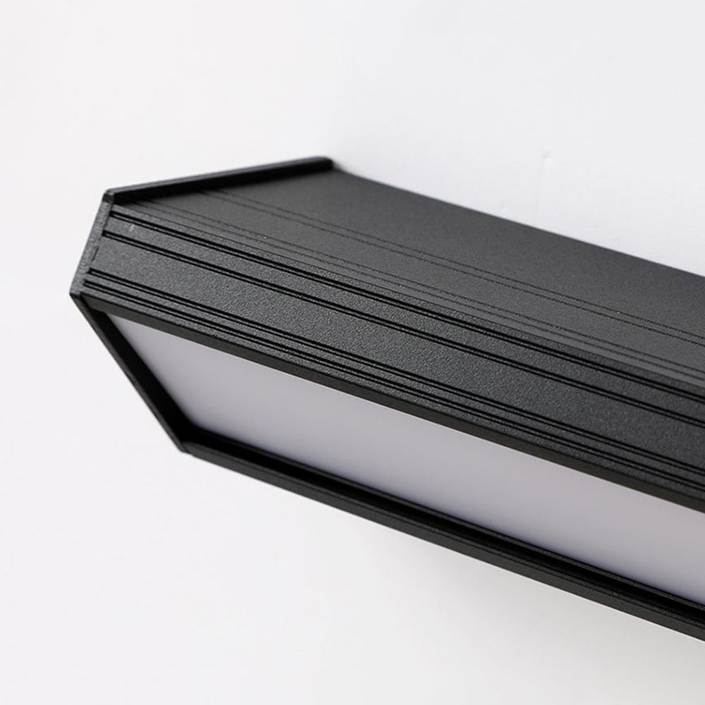 Black Orr Trigonal Columnar Wall Lamp