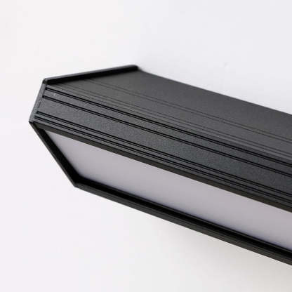 Black Orr Trigonal Columnar Wall Lamp