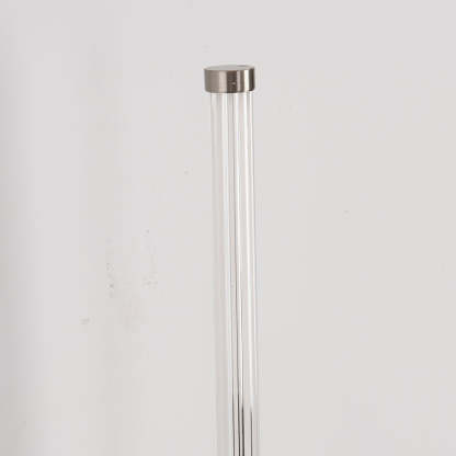 Edge Nickel Wall Lamp: Modern acrylic cylinder design