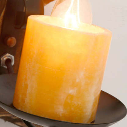 Vintage Candle LED Wall Lamp
