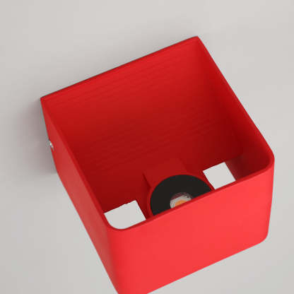 Red Orr Wall Lamp Square, modern lighting fixture