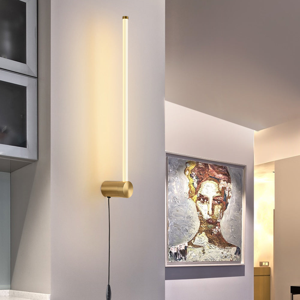Edge Coppery Wall Lamp: Modern lighting solution