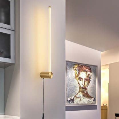Edge Coppery Wall Lamp: Modern lighting solution